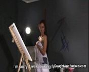Busty redhead painting chick fucked hard from all hama malene xxxxx videos