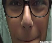 In the Library with Mia Khalifa from mia lhalifa library