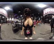 Sarah Arabic body tour at EXXXotica NJ 2021 in 360 degree VR from jdid arabes 2021