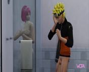 [TRAILER] Naruto Uzumaki watches Sakura Haruno taking a shower and she gives it to him in the bathroom from boruto uzumaki sex