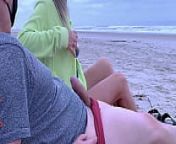 Who has never wanted to fuck on a public beach? Sometimes someone shows up and we have to hide it, but when it's calm, the dick fucks my ass hole deliciously from calm beach sex video