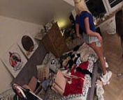 Euro Blonde big ass teen house party amateur private cam from private viki from sexysat tv bukkake