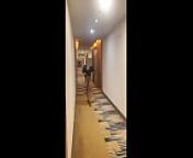 Desi Wife pranya Flashing in Hotel Corridor Naked from desi wife naked fbangla xxxold man sex