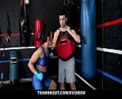 TeamSkeet - Kickboxing and Fucking With (Lilly Hall) Booty Babe from boxing