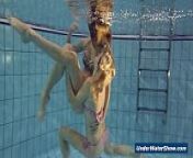 Horny girls strip eachother in the pool from nastya naryshnaya cat goddess nude