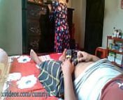 Flashing on my Maid Real indian maid from bangladeshi college