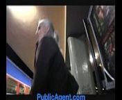 PublicAgent Full Sex on a Train with a Hot Blonde from publicagent blonde with big