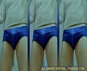 V&iacute;deo fetiche en trusa azul marino Alejandro Mistral from blue fillim gay hot videos