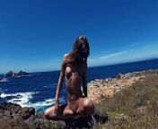 PISS PISS TRAVEL - Sasha Bikeyeva Pissing in Galicia on the coast of the Atlantic Ocean from nude sasha showing hai