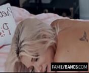 FamilyBangs.com ⭐ White Blonde Milf Loves being Fucked by Stepson in the Morning, Emily Right, Bambino from prone