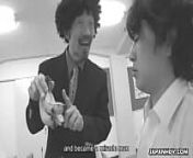 Asian sexy bitch has a fuck and a creampie from japan magic mirror