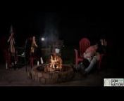Campfire blowjob with smores and harp music from kunu harpa song
