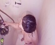 Man SNEAKS into the BATHROOM to record BBW teen BATING in the SHOWER!!! *FULL version on XVIDEOS RED!* from bath secretly spying