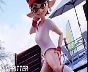 Callie fucking - Wigfritter from splatoon callie amp marie double buttjob animation w