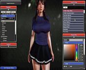 Honey Select character creation but with a more fitting song from haruka yakuza hentai