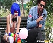 StrandedTeens - Dirty clown gets into some funny business from clown pov