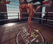 Estra vs. Nikita (Naked Fighter 3D) from fuck me first fight