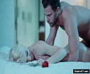 Guy massages and fucks blonde russian gf from mass to sex video