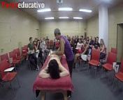 Clase 2 de masaje er&oacute;tico anal from class massage