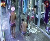 Big Brother Africa Nude Shower Hour (Day25) Goitse, Sipe & Trezagah from and nude g