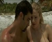 Italian pornstar Vittoria Risi screwed by two sailors on the beach from beach club anal