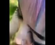 Blue hair girl gives head in the park from tamil girls park video page 1 xvideos com xvideos
