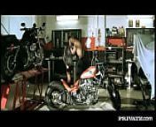 Lucy Belle Stops by Her Mans Bike Shop to Take a Ride on His Hard Dick from workshop