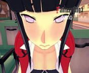 Hinata on the bus uniform | Naruto | Promo (full video on RED) from 3d premium hentai in