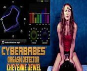 Cyberbabes Orgasm Detector Cheyenne Jewel 1 from muscle monitor xvideo