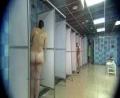 Public shower rooms hidden cam from pregnant spy cam