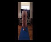 Hot Mature Momma Vee Does Naked Yoga! from exy granny momma vee doggy style