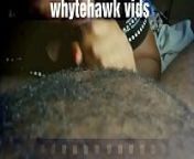 Whytehawk: sneaky head with slutty brothers ebony wife. She drank my cum twice from boom headshot