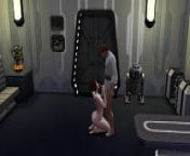 X Star Wars: Luke using his jedi skils to fuck Leia |Sims4| from 力武 ワレメ
