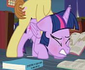 My Little Pony Fluttershy Rarity Applejack Twilight Sparkle Pinkie Pie y Rainbow Dash porn from poni