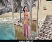 English Audio Sex Story with An animated cartoon 3d porn video of cute girl giving sexy poses in the beach and taking shower as well from la historia de vaporeon animado español latino imose voice