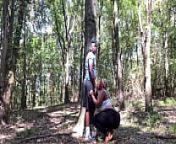Handsomedevan walk up on a lost big bootybbw in the woods so he fucks her ass hole from ebony bbw booty