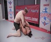 Jasmeen LaFleur mixed wrestling fight and after fuck pleasure from jasmeen sex