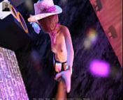 Beautiful girl dancing striptease on a pole - 3D Porn - Cartoon Sex from strips dance on public