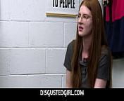 DisgustedGirl - A long time employee Jane Rogers caught red handed by officer Billy Boston and gets punished from kylie rogers nude