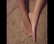 fetichimo de pies en la arena from little sand crusted feet