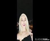 BLACKEDRAW Tiny Blonde BBC-hungry Aria fucks neighbor from tiktok viral