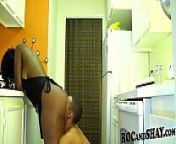 Horny Husband Fucking His Wife In The Kitchen! from kitchen big ass