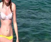 Barbara Barbeurre having a swim in the sea - extremely sexy video from digha sea beach bath girl very hotabnur sex pussy picx funny allahabadt