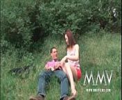 MMV Films cute teen fucked outdoor from cute teen girlfacial cumshot