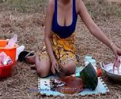 Woow!! Beautiful girls cooking Water Snake with watermelon HD from beautiful girl cooking