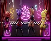 Fredina nightclub performance from animated furry comp music video