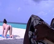 The Adventures Of Exhibitionist Wife Alison!Nude Beach Voyeur Tease And Public Flashing!!! from 露出