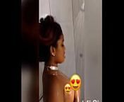 Jamaican Girl Scorpio Queen Play With Her Self In The Shower from queen qawan in the shower