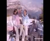 Luisa de Marco and Patricia Love Getting Screwed Outdoors in the Snow from doctors slavena amp patricia amp lusinta medical play