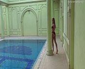Tiffany Tatum super hot pool action from amla pool super sexy bikini telugu antey sex